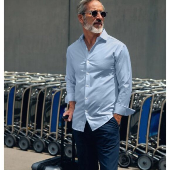 Ministry of Supply Men's AeroZero° Dress Shirt, Medium - Picture 1 of 10